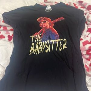 stranger things steve harrington “babysitter” tshirt
